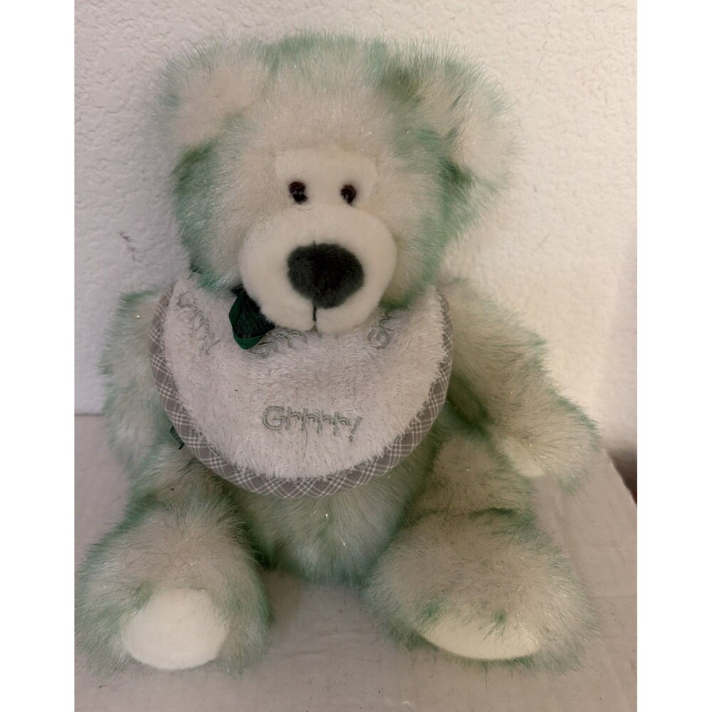 RUSS Celtic Blessings LIMERICK Green Teddy Bear Plush 8” Stuffed Animal